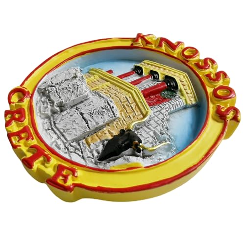 Imán decorativo para refrigerador Grecia souvenir miniatura 5