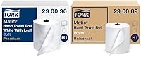 Vista 18 de Tork Matic - Rollo de toalla de mano suave color blanco H1, avanzado, de alta absorción, 6 rollos x 900 pies, 290095
