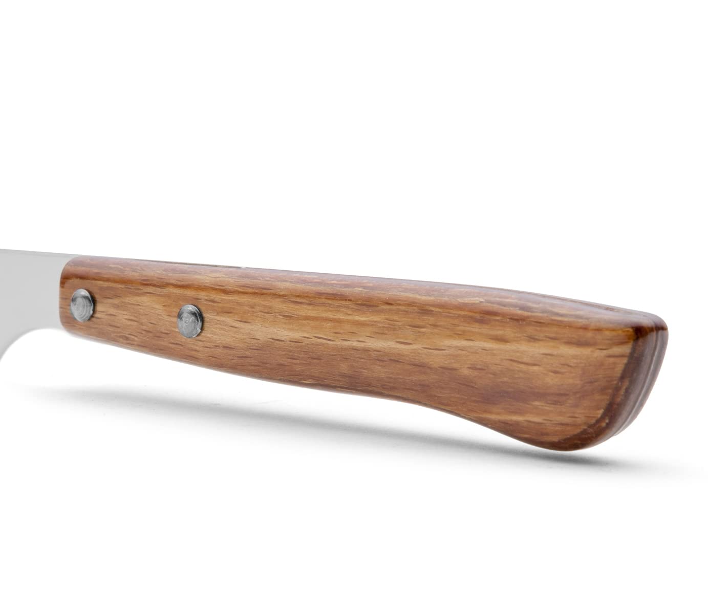 Arcos Cuchillos Carne | 6 pzas | Cuchillos chuleteros Set Cuchillo de Mesa Sierra | Mango Madera | Hoja 110 mm | Cuchillos Carne Mesa | Apto lavavajillas | Envase Carton | Ecologico