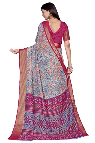 Image of Glory Sarees Women's Cotto Silk Saree With Blouse Piece (Fashion104 Parent)