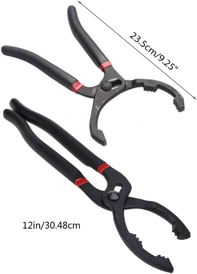 Oil Filter Plier Adjustable Oil Filter Wrench Universal Oil Filter Removal Tool