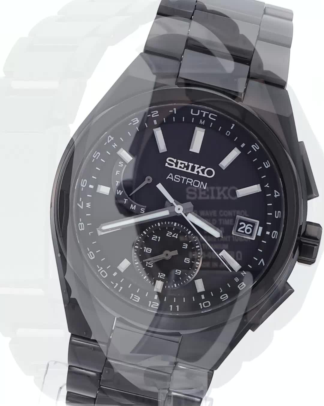 SEIKO ASTRON クロノグラフ ブラック コアショップ限定モデル】 SEIKO ASTRON アストロン Nexter GPS