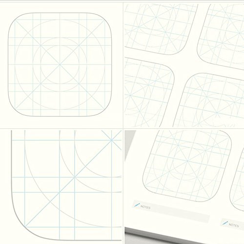 Olizee® Creative App Icon Design Sketch Pad Design Notebook #TOP2