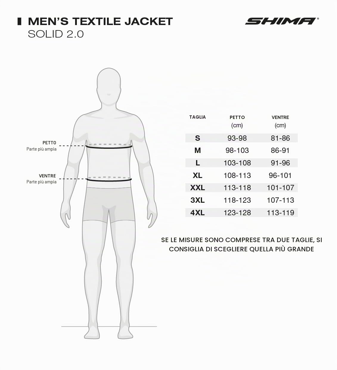 SHIMA Solid 2.0 Giacca Moto Uomo 4 Stagioni AirForce Paraschiena Giubbotto Protezioni Estiva Giacche Invernale Leggero