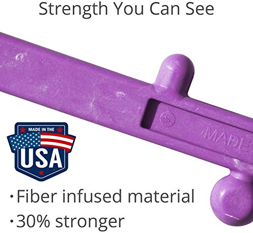 Body Back Buddy Classic - Trigger Point Back Massager, Full Body Muscle Pain Relief, Handheld Massage Stick, Massage Cane, Instructions Included (Purple Marbled) - Thumbnail 6