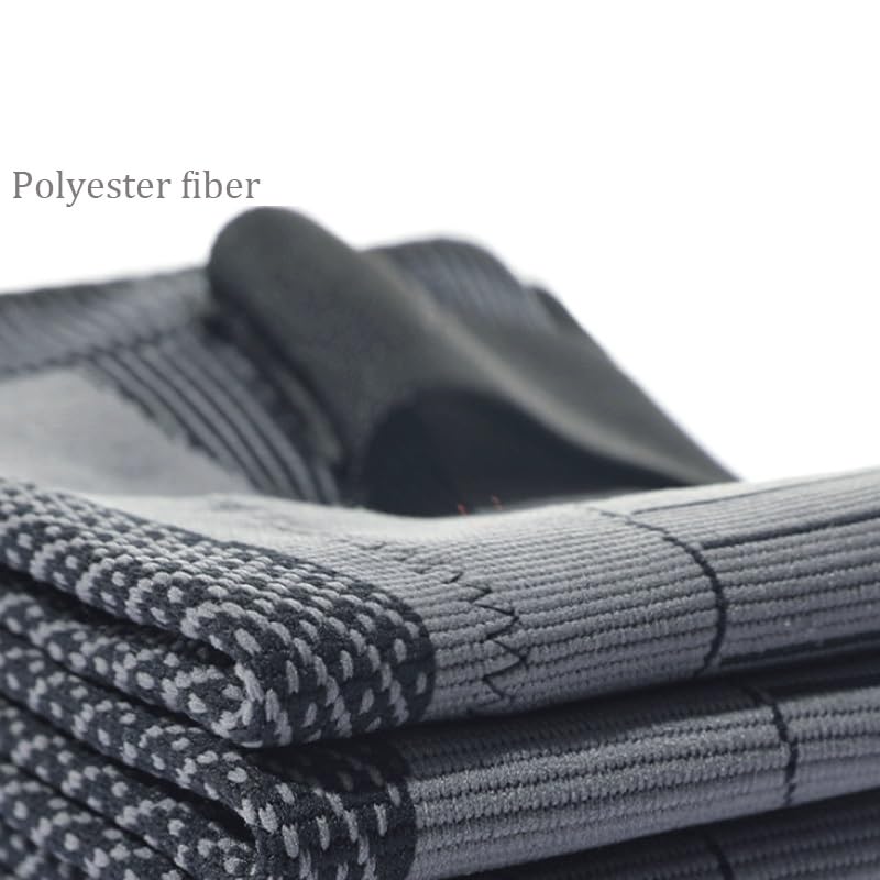 Extended Winter Protective Sleeves Men Women with Fleece Straps Knee Pads for Warmth