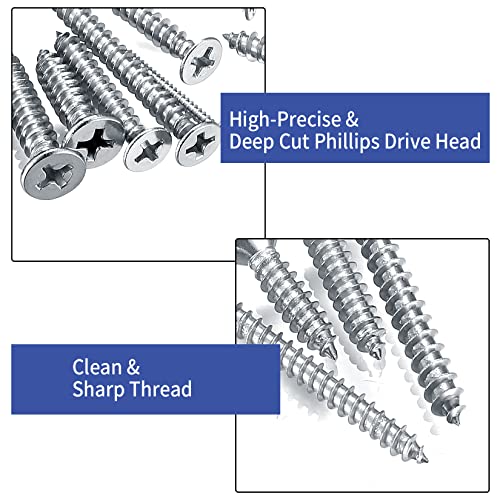 XxinXrong285 Pcs Self Tapping Screws Assortment Set - Image 4