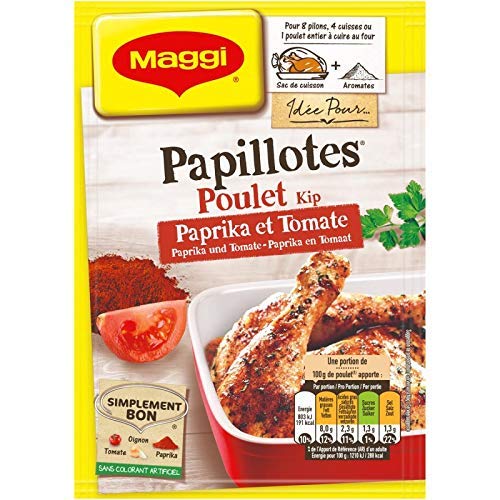 NESTLE MAGGI - Papillote Poulet Paprika 28G - Lot De 3 - meilleure offre