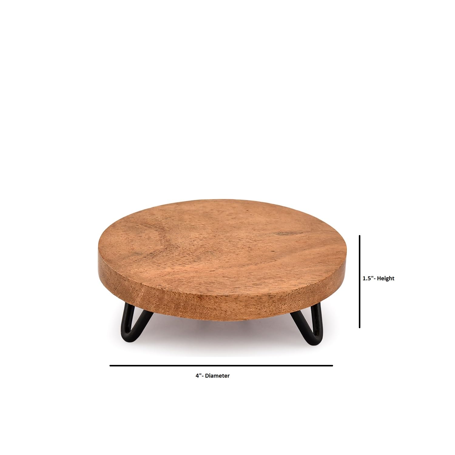 Indus Lifespace Alzate per espositori per vassoi per feste, alzate per dessert, per feste, sala da bar, soggiorno o giardino, set di 2 (10,16 cm x 10,16 cm x 3,81 cm Indus Lifespace Alzate per espositori per vassoi per feste, alzate per dessert, per feste, sala da bar, soggiorno o giardino, set di 2 (10,16 cm x 10,16 cm x 3,81 cm