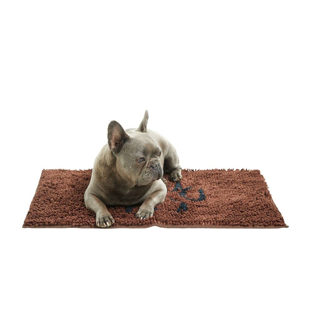 Hundefuttermatte 40,6x61 Cm – Rutschfest, Saugfähig, Wasserdicht, Mit Kuh-Design
