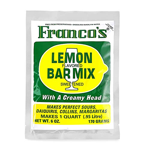 Franco's Lemon Bar Mix 6 oz Single Pouch
