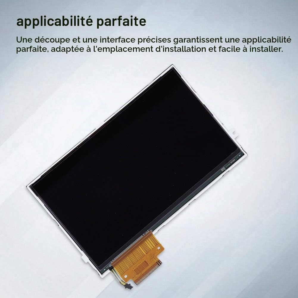 Diyeeni Ecran LCD de Remplacement pour PSP 2000/2001/2003/2004, Haute Précision d'ajustement et Installation Facile Pièces de Rechange pour PSP