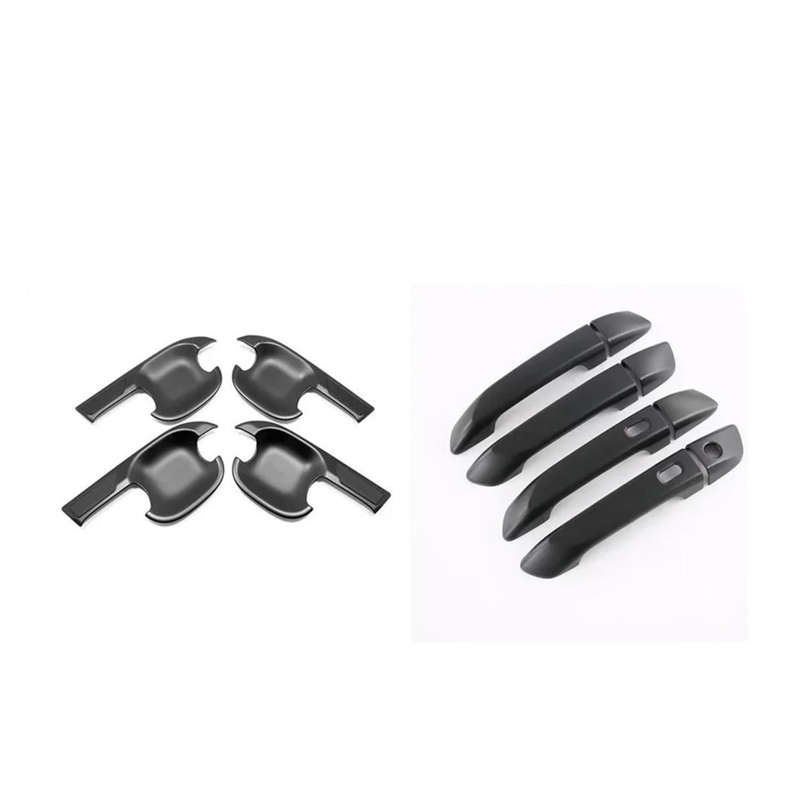 Autocollant de protection poignée Isuzu D-MAX 2021-2024 Black RHD