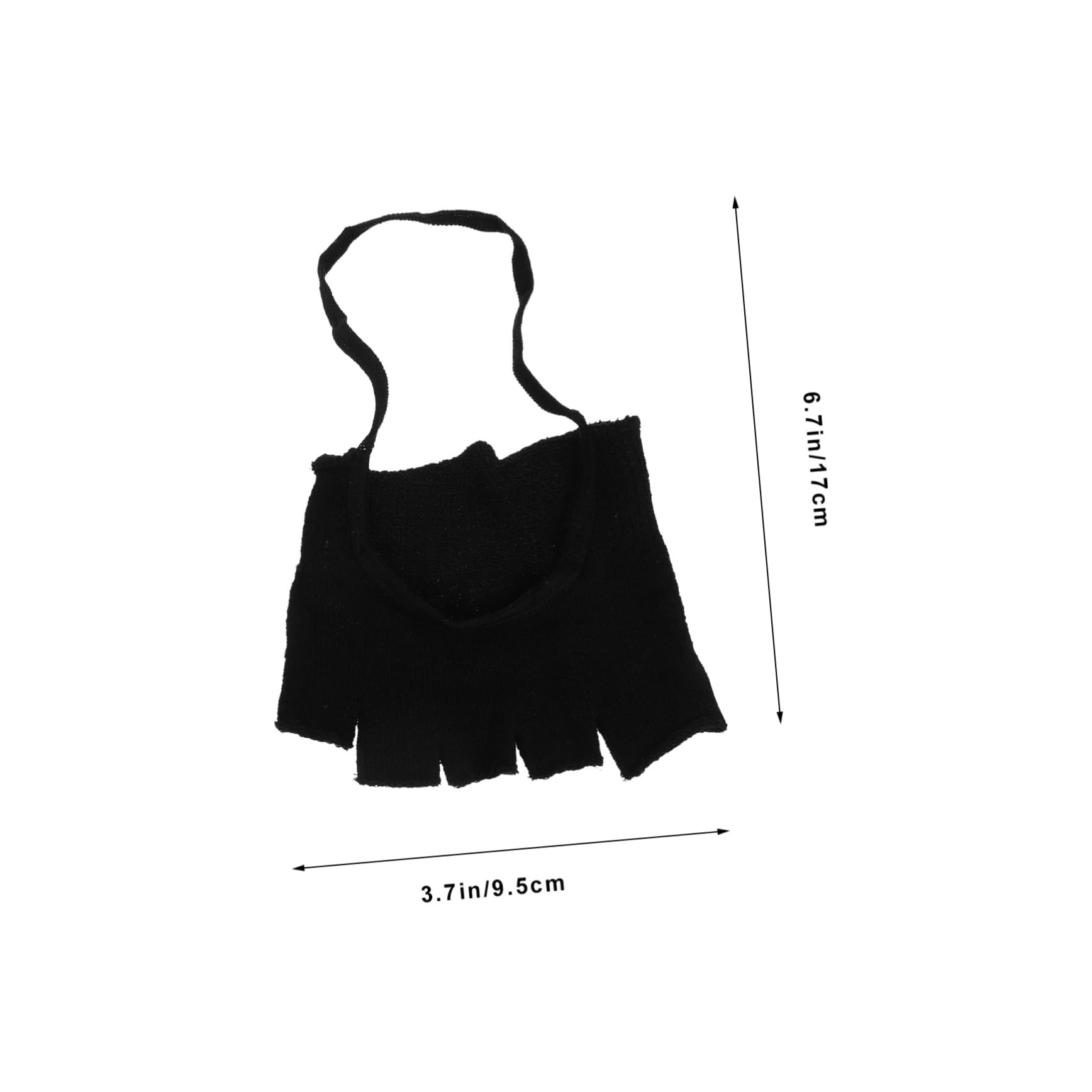 WOFASHPURET 1Pair Toe Separator Socks for Women Cotton Invisible Toe Topper Design Slip Half Socks for High Heels Reduces Foot Fatigue Comfortable Practical