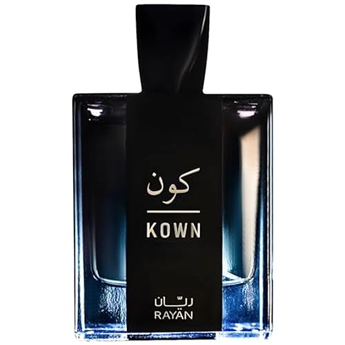 RAYAN Kown - Perfume árabe para hombre, Eau De Parfum moderno, perfume de larga duración para hombres, Perfume árabe con Oud, Cardamomo, Lavanda,