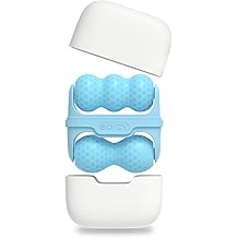 Ice Roller Double Ended, Ice Roller for Face &amp; Eye Puffiness Relief, Ice Face Roller Massager for Migraine Pain, 2 in 1 Facial Ice Roller Skin Care Tool for Whole Body Minor Injury Cold Compress