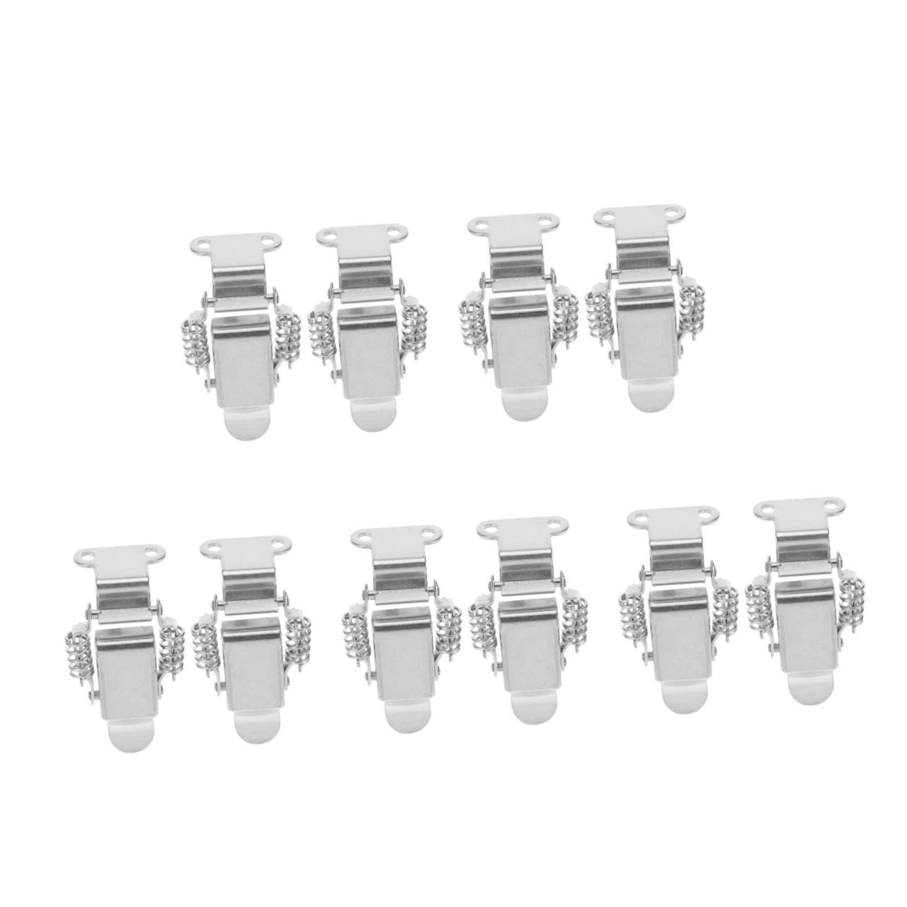 Loquet à ressort TEHAUX anti-ouverture fortuite pour boîte à outils et malle