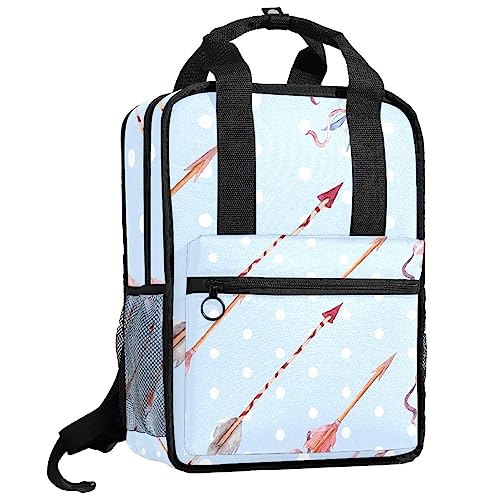Sac à dos aquarelle multicolore pour garçons et filles 35cm