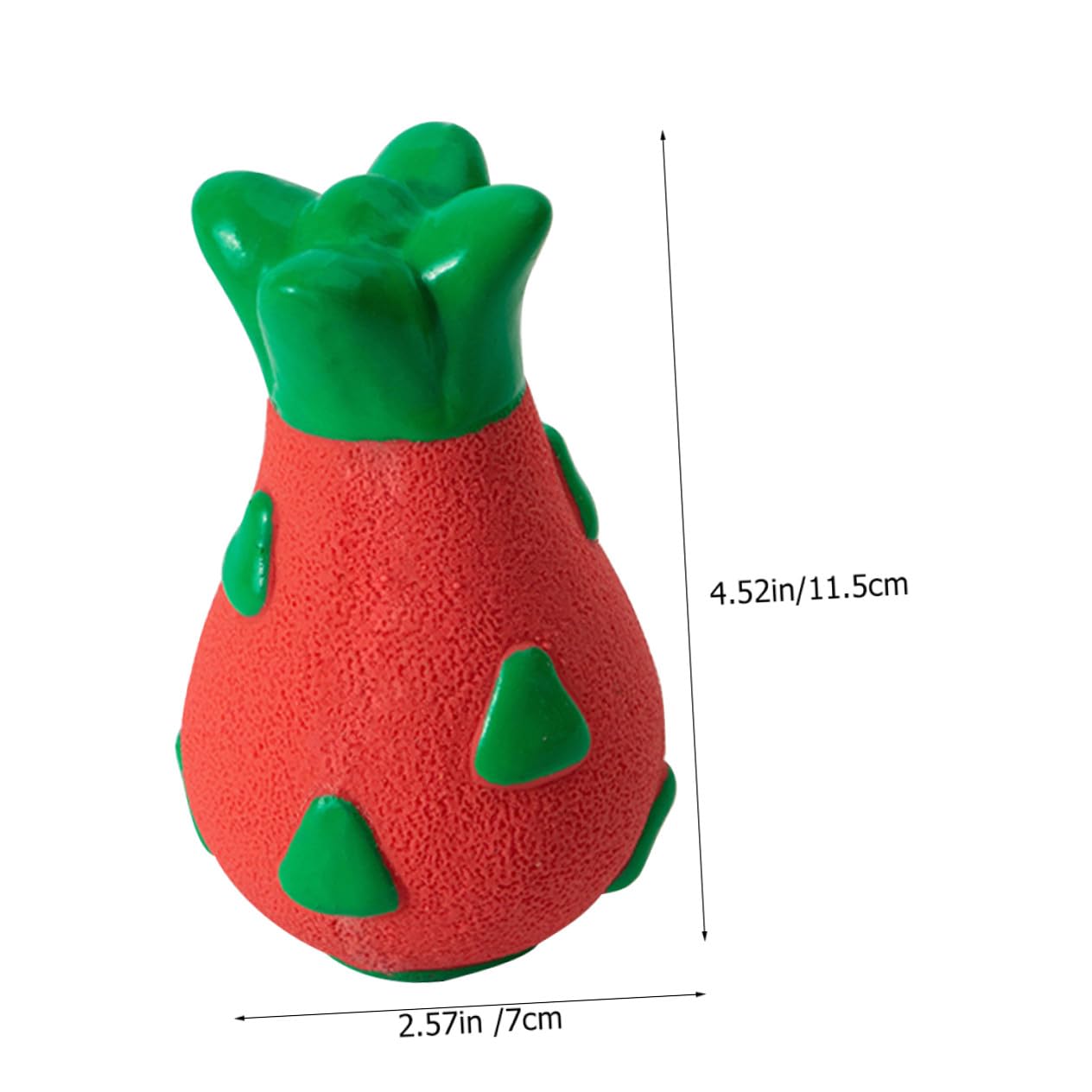 Amosfun 4stücke Interaktives Kauspielzeug Für Welpen Obstförmiges Langlebiges Gummispielzeug Für Kleine Bis Mittlere Hunde Stressabbauend Mit Quietscher Und Molarfreundlichem Design