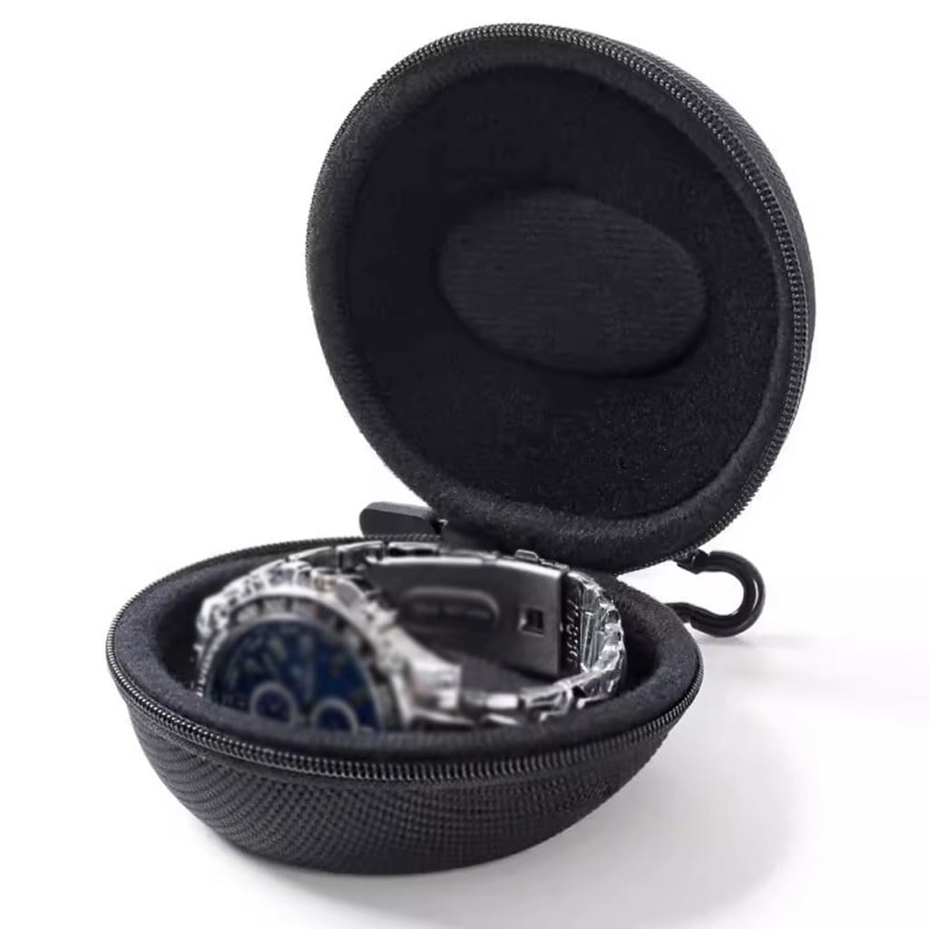 ANVLOJRIH Watch Box Portable Watch Box Zipper Watch Storage Box Bracelet Ring Storage Box Watch Display Box For Display And Storage Watches Box