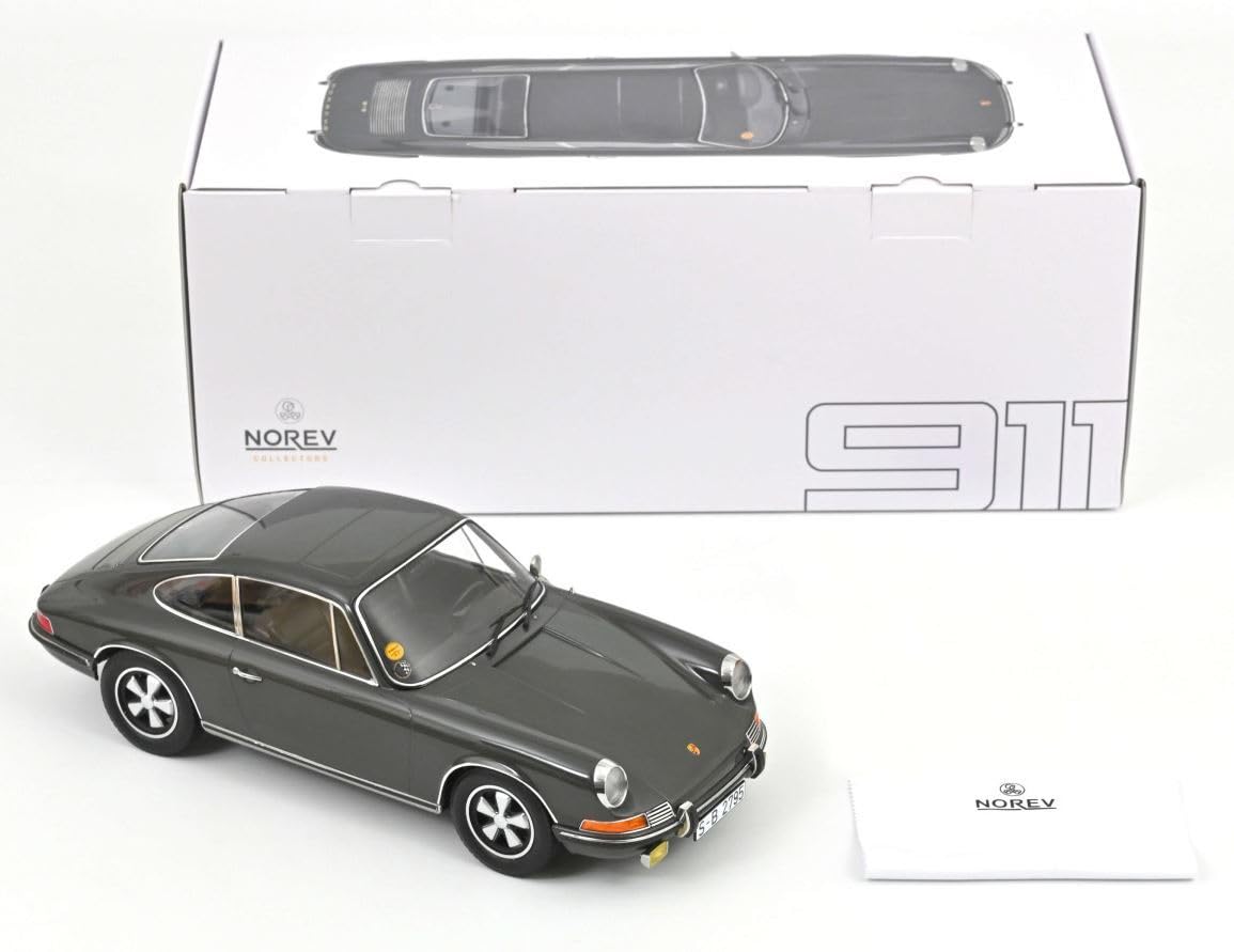 Amazon | ノレブ 1/12 ミニカー 911 S 1970 スレートグレー NOREV