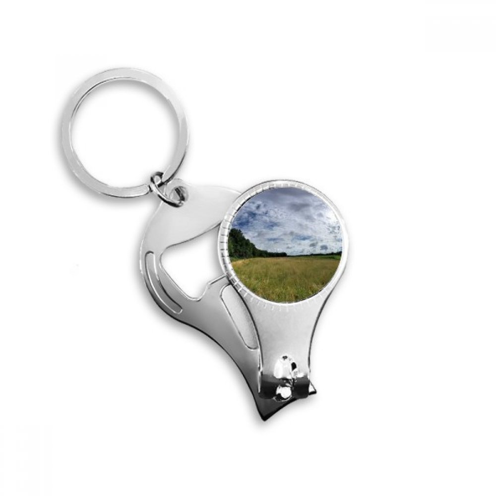 Porte-clés en métal Science Nature avec bague multifonction haut de gamme