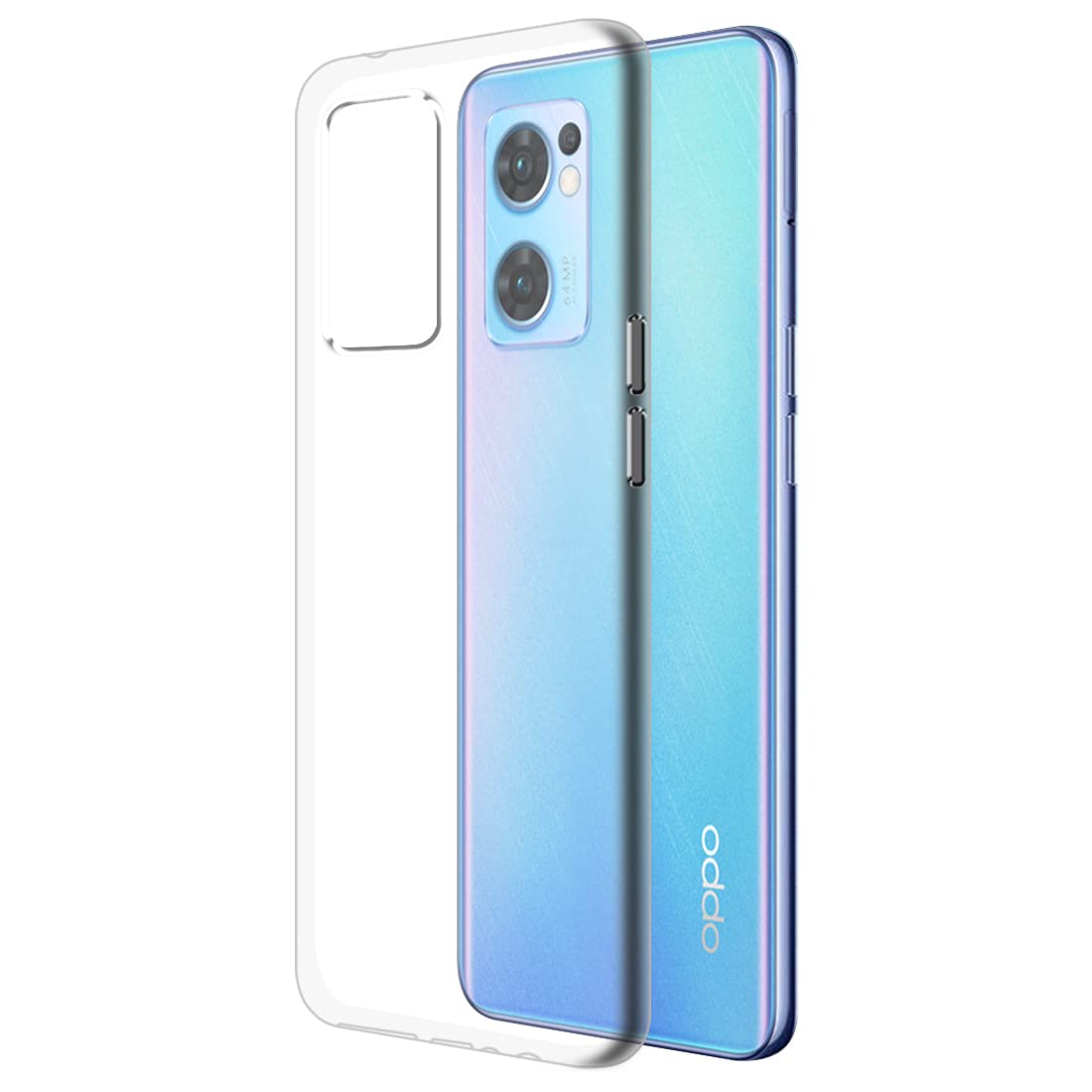 Fashionury Soft Silicon Transparent Clear Mobile Back Cover for Oppo Reno 7 5G (B09W9K6K14) Amazon Price History, Amazon Price Tracker