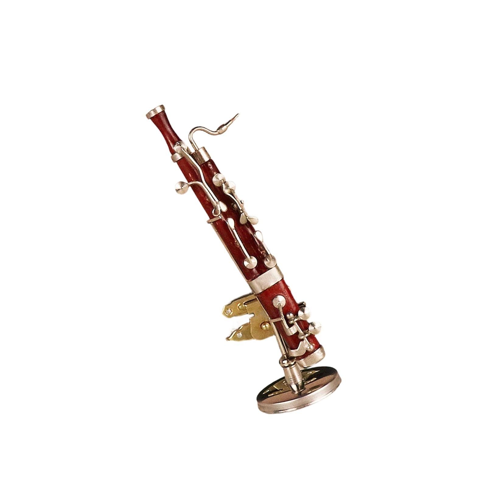 ZXFJYUIP Bassoon A Western Musical Instrument Model Ornament(4)