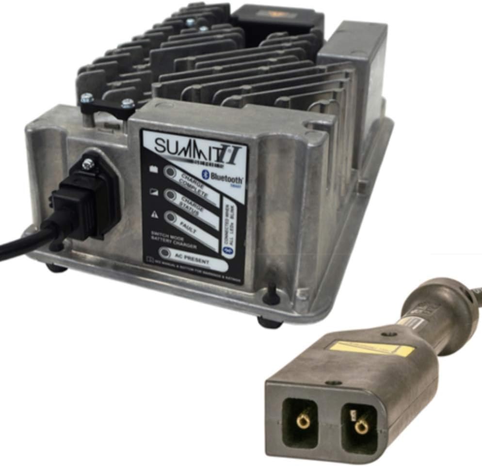 Performance Plus Carts Lester Summit Series II Golf Cart Battery Charger for EZGO TXT Golf Carts | 650W 36 Volt Charger with 2-Pin Plug Included | for Lead-Acid Battery Packs