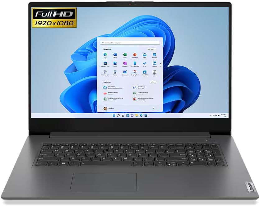 Lenovo V17 G4 Notebook 17,3″ Intel U300 @4,4GHz 24GB DDR4 1TB NVMe SSD FHD IPS Windows 11 Laptop //N…