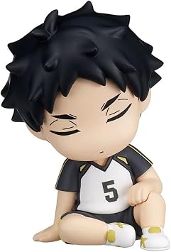 Oikawa Tooru Akaashi Keiji Figures 6 cm Haikyuu Sitting Figure Anime Action Figures Set Cute Figure Cake Topper Desktop Decoration Collection