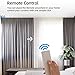 Smart Curtains System, Electric Curtain Track Works with Apple Homekit, Automatic Curtain Opener with Electric Curtain Tracks, Compatible with Alexa Google Home Apple Home (2.1M (82.6 inch))