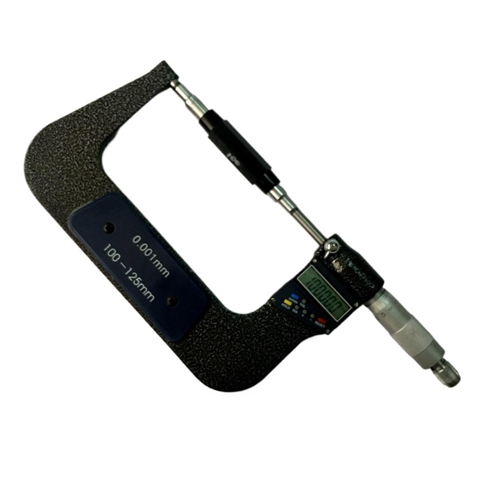 Micrómetro digital Micrómetro digital electrónico de 0,001 mm Micrómetros exteriores de 100-125 mm Calibre de 4-5" Medidor con punta de carburo Herramientas de medición