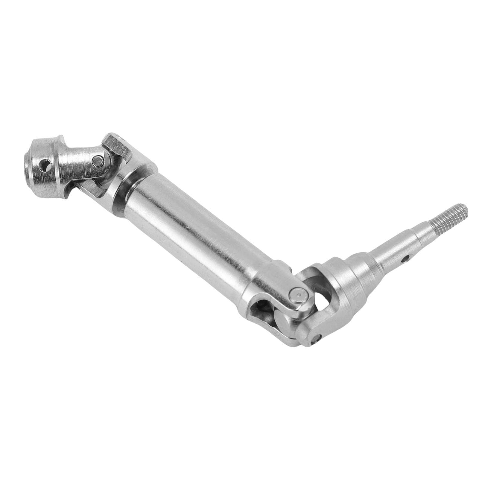Set di Alberi di Trasmissione CVD Anteriori e Posteriori Set di Assi per Alberi di Trasmissione per Auto RC in Metallo per Fiesta ST Rally 1 10 4X4 Auto RC Senza Spazzole Installazione (SILVER)