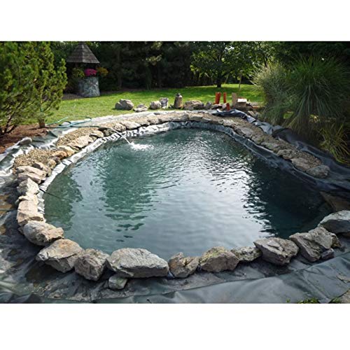 F-XW Bâche pour étang en HDPE, as Replacement Shed Roof Membrane, 2 x 3 m, 2.5 x 2.5 m, 2.5 x 3 m, 3 x 5 m, 4 x 7 m, 6 x 9 m, 7 x 7 m, 8 x 11 m Cover