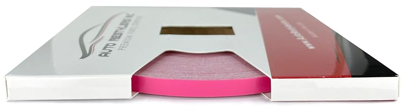 Fita de pinstriping automotivo em vinil 3M Magenta 6,35 mm x 45,72 m – 1 rolo