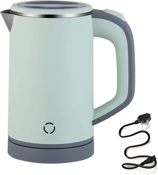 Focustar 800ML Portable Electric Kettle Stainless Steel Keep Warm