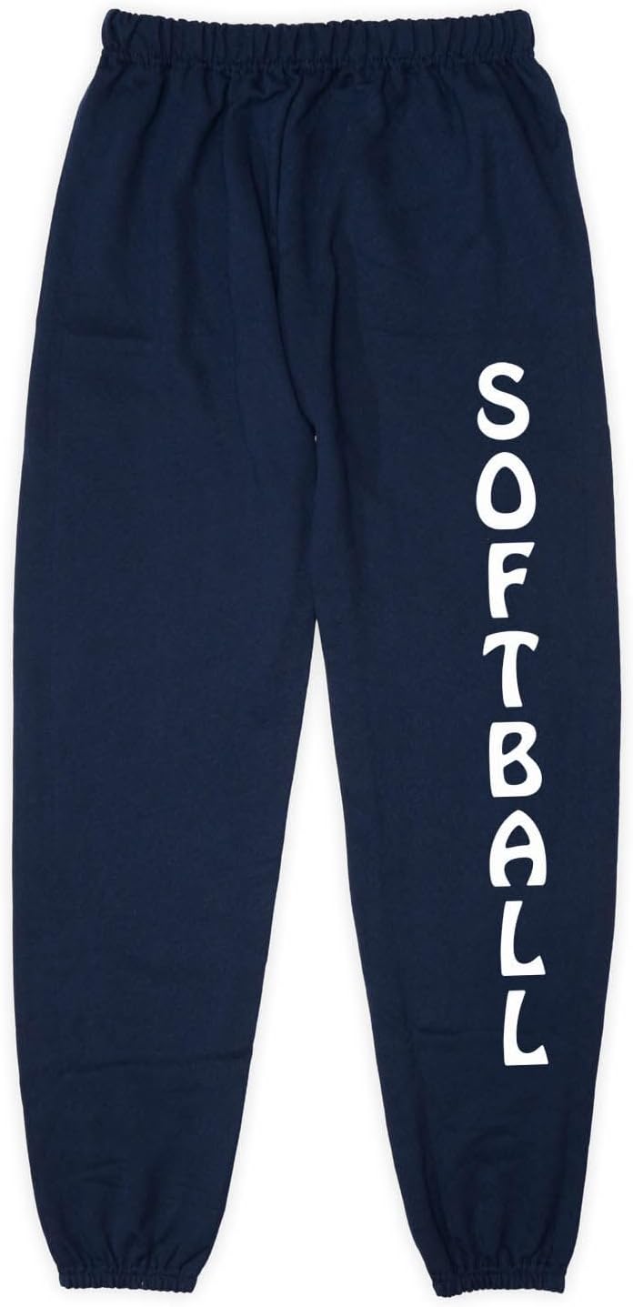 Softball Sweatpants | Softball Apparel by ChalkTalk Sports | Multiple Colors | Youth and Adult Sizes