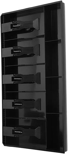 Miniatura 7 de Bandeja de dinero, cajón de caja registradora, caja de almacenamiento de monedas, cajero, organizador ordenado, inserto, portátil, compartimentos