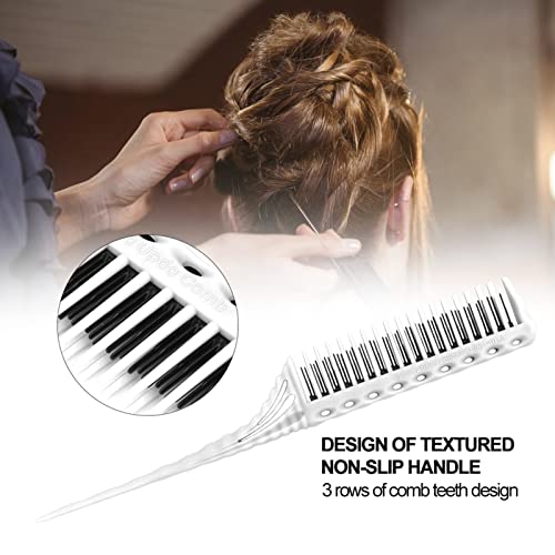 Peine para cuidado y estilizado de cabello ligero miniatura 3