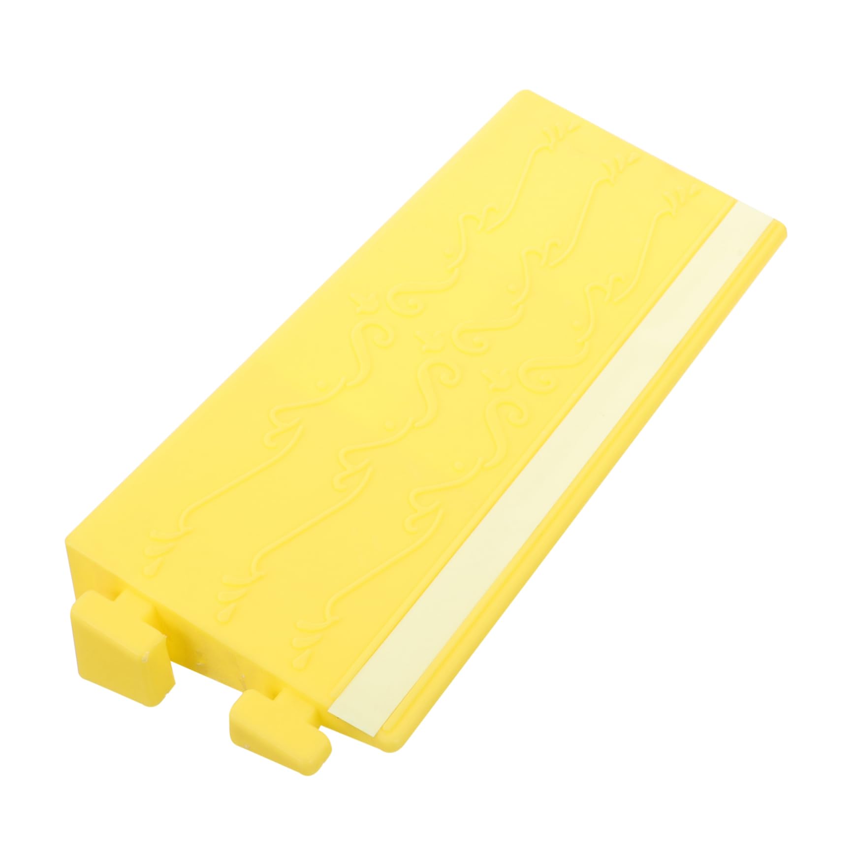 Holibanna Rubber Threshold Ramp Pad for Indoor Doorways Non Slip Home Ramp for Robot Cleaners Easy to Install Durable Rubber Material Stylish Design for Stairs and Thresholds