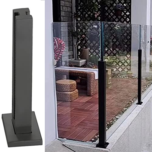 Poteau de clôture en acier inoxydable robuste pour balustrade d'angle