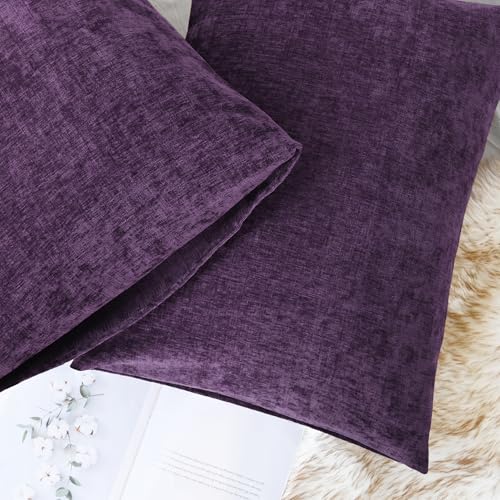 image for CaliTime Throw Pillow Covers Decorative 20 X 26 Inches Pack of 2 Cozy 