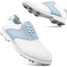 Women Professional Golf Sneakers Spikes Waterproof Golf Sports Shoes Ladies Golf Training Sneakers with Spikes