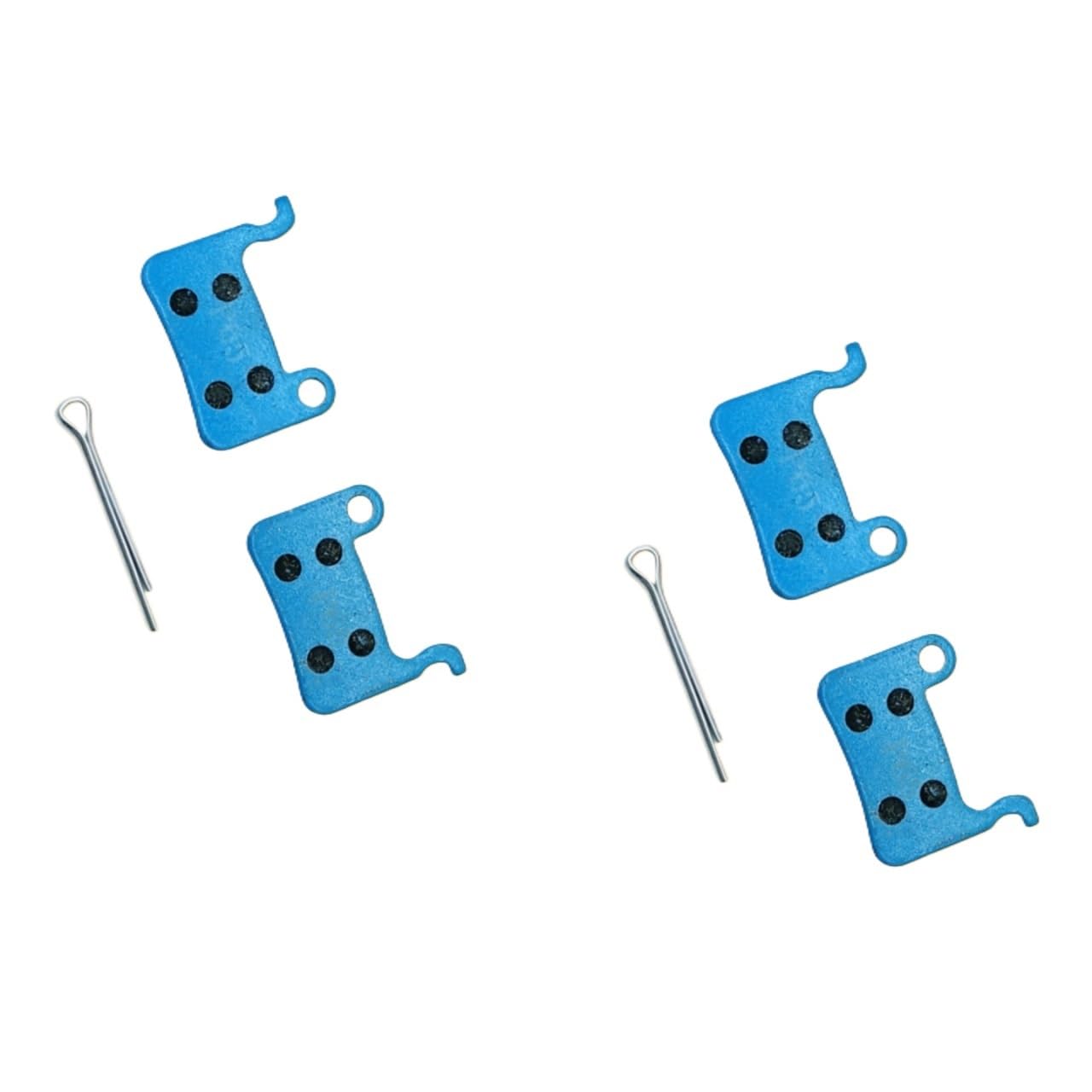 XIBANY Scooter motorisé Plaquette de Frein pour Scooter électrique Nine/bot Kickscooter P65 P65U P65A P65E P100SU P100SE, Accessoires de Frein à Disque Scooter motorisé(2 Pair)