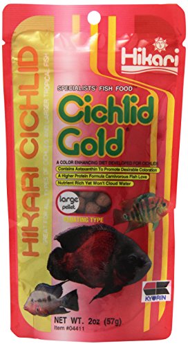 Preisvergleich Produktbild Hikari Cichlid ahk04411 Gold 2oz Grand Pellet