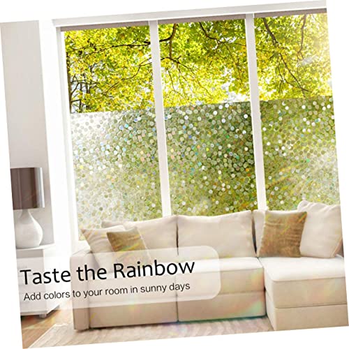 Vinilo decorativo PRETYZOOM 200x45 cm para ventanas miniatura 5