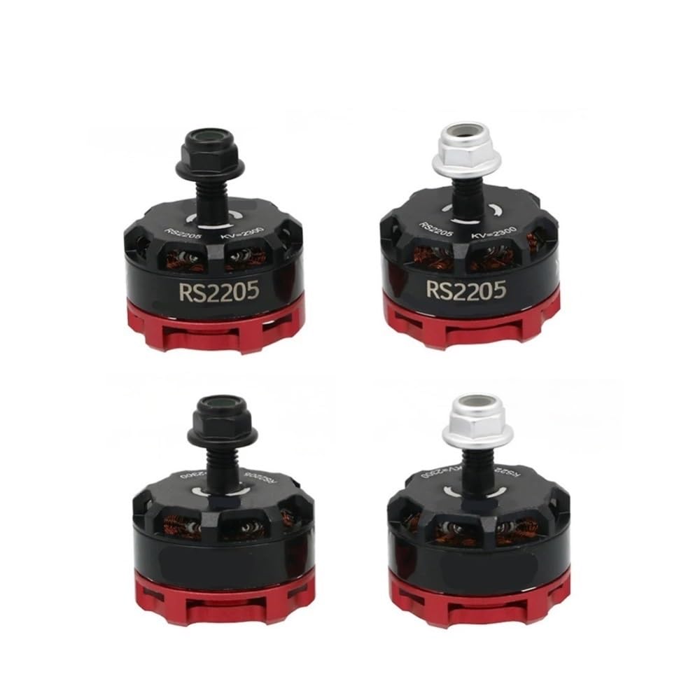 Adatto for FPV RC QAV250 X210 Racing Drone Multicopter 4 pezzi RS2205 2205 2300KV CW CCW Brushless Motor