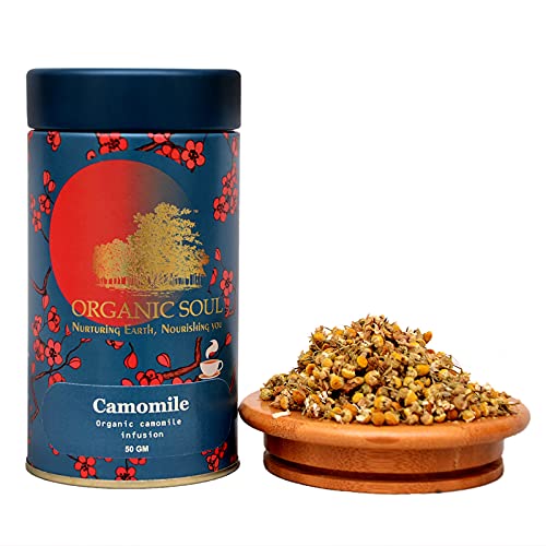 Organic Soul Organic Chamomile Herbal Tea (Infusion) 50g Camomile