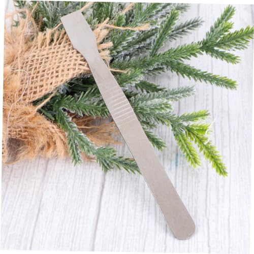 Image of EXCEART Metal Pry Tool Clamshell Crowbar Solder Paste Scraper 4.92 Inch Handy Open Shell Tool for Laptop Repair Electronics Cleaning and Beekeeping
